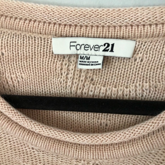 Forever 21 Luna Light Pink Sweater - Picture 5 of 7